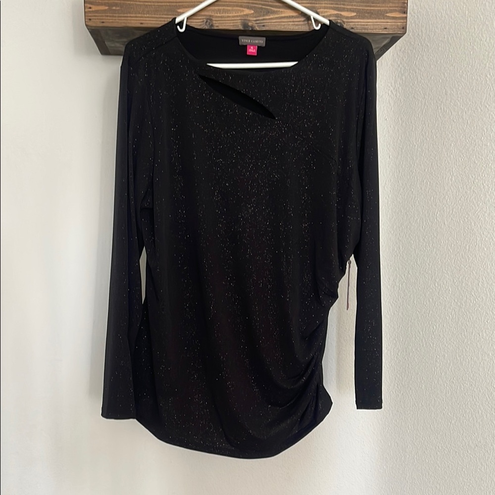 Elegant Black Long Sleeve Top